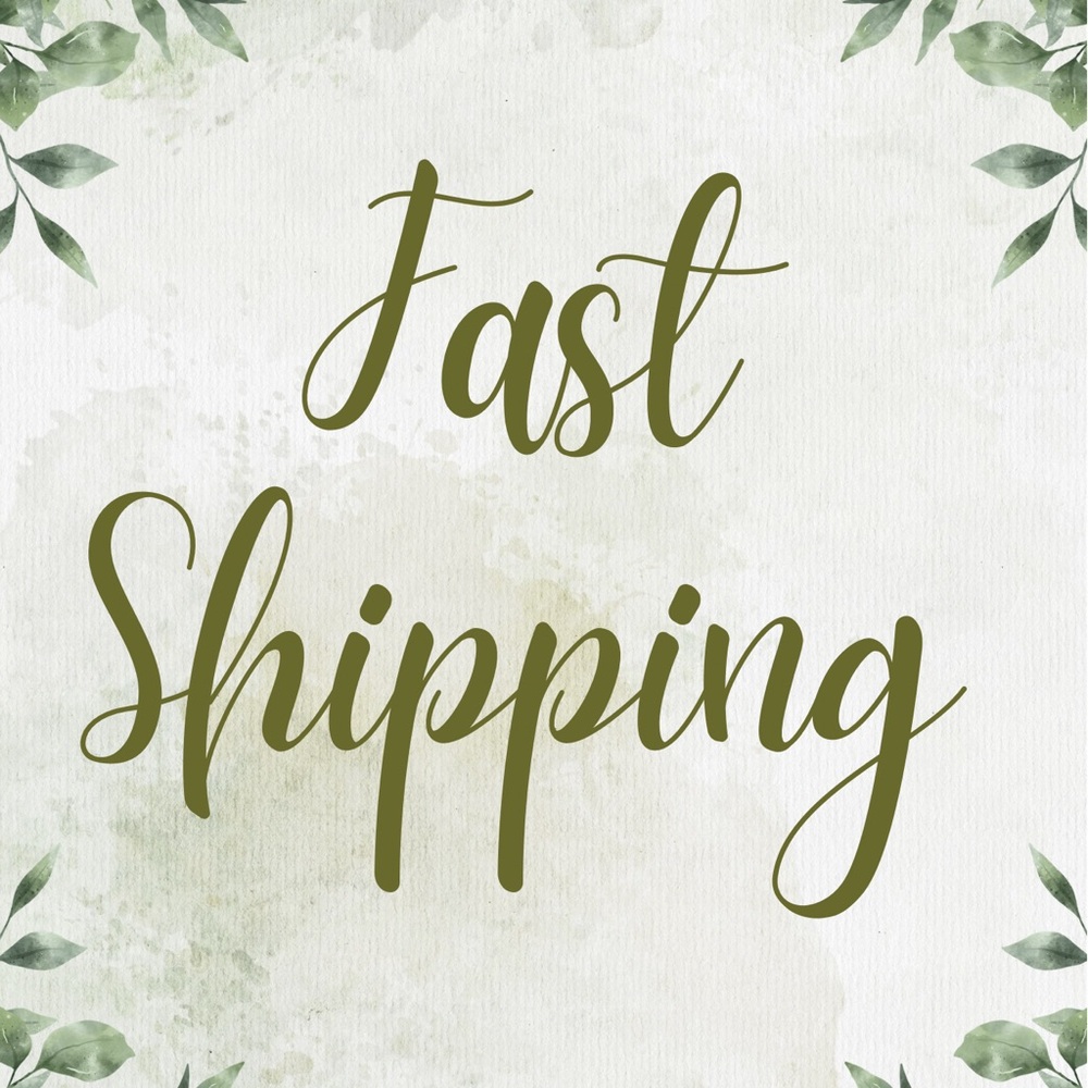 Fast Shipping!